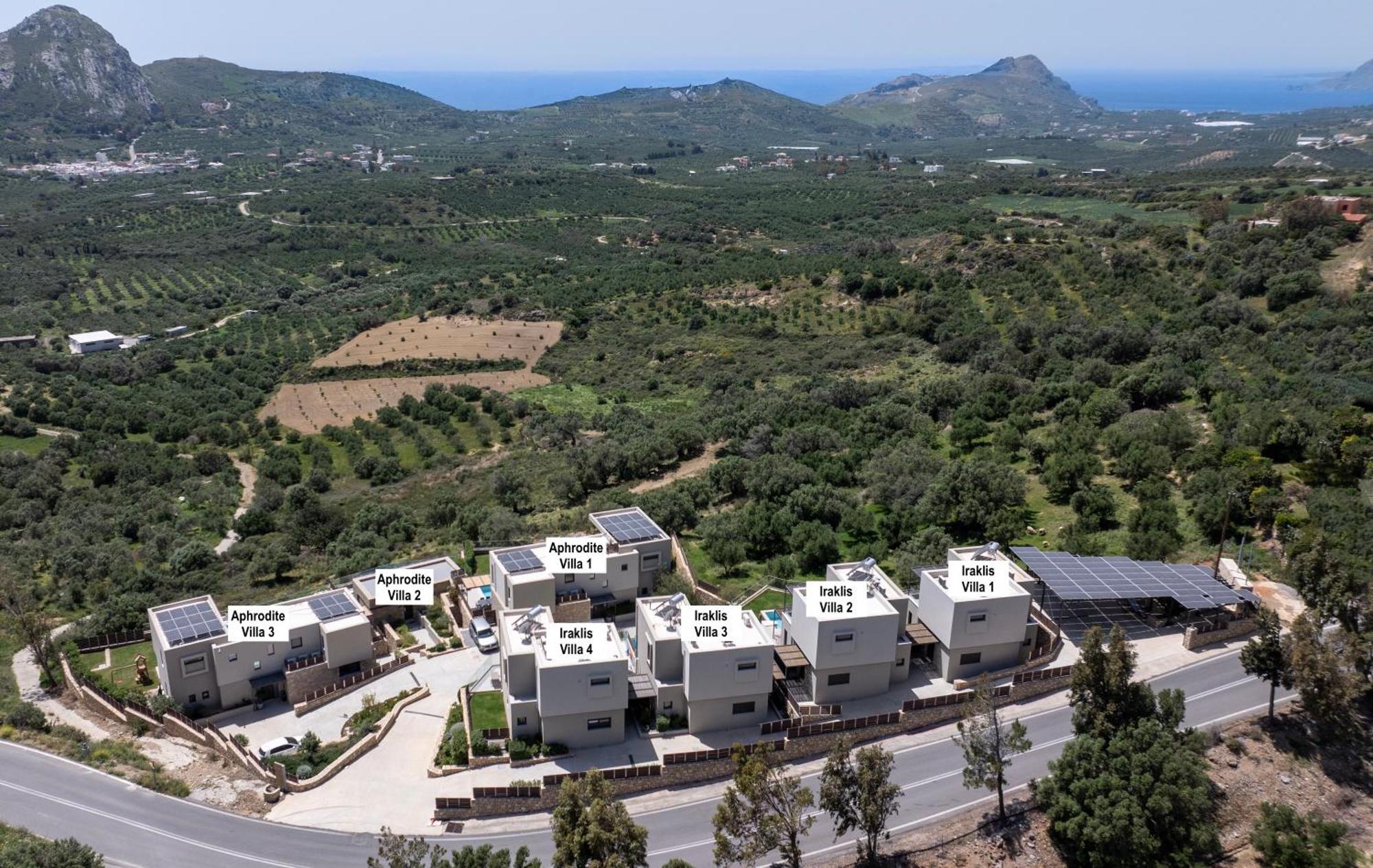 Porti Villas Aphrodite Asomatoi Dış mekan fotoğraf